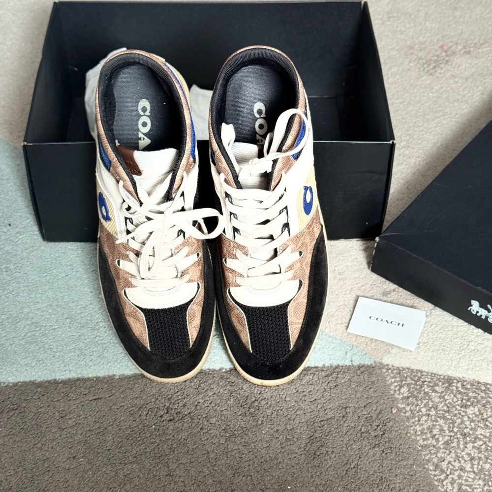 Coach Black and Brown Sneakers